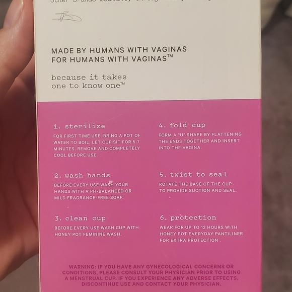 Honey Pot Menstrual Cup size 1 - Picture 4 of 6